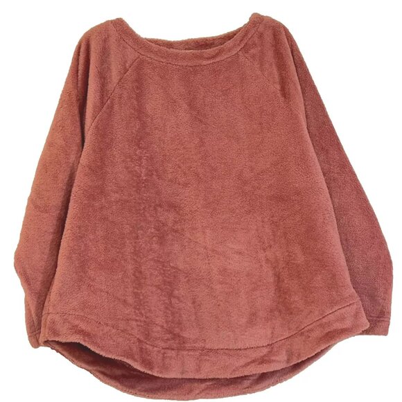 Loft Dolman Sleeve Faux Fur Loungewear Top size XL NWT - Picture 1 of 7